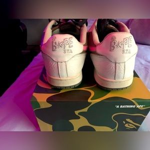 Bathing Ape Court Sta “ Brown Pink”
